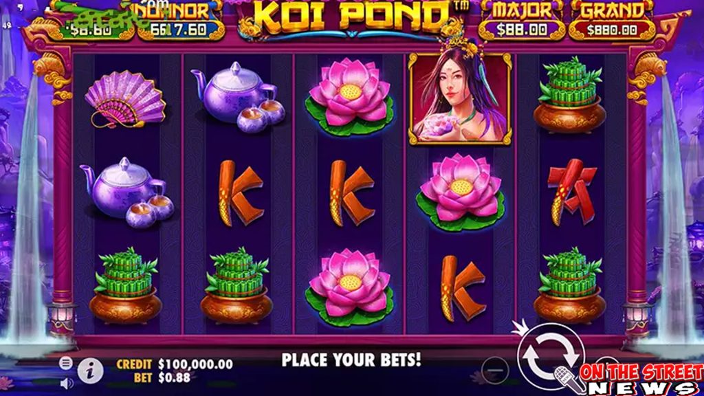 Slot Rtp8000: Koi Pond Kolam Penuh Rezeki dan Hoki!