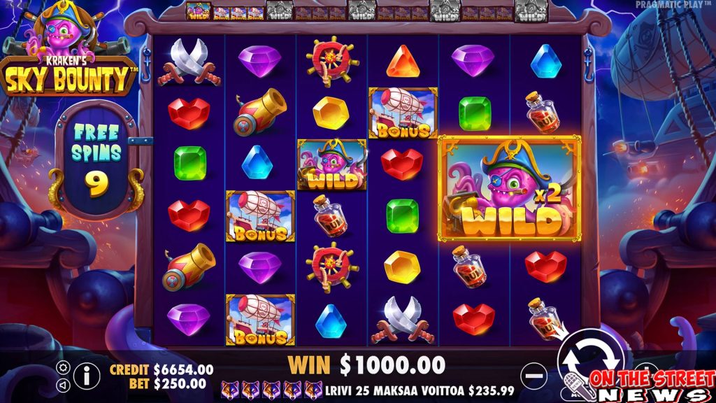 Kraken's Sky Bounty Jelajahi Dunia Slot Online dengan Kejutan!