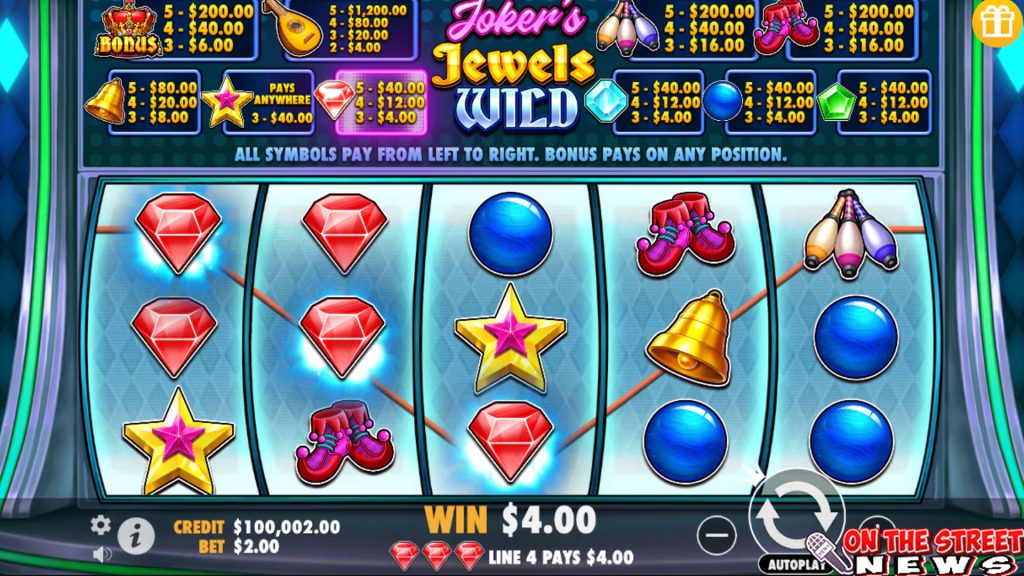 Joker’s Jewels Wild Slot Gacor Kilau Emasnya Nampol!