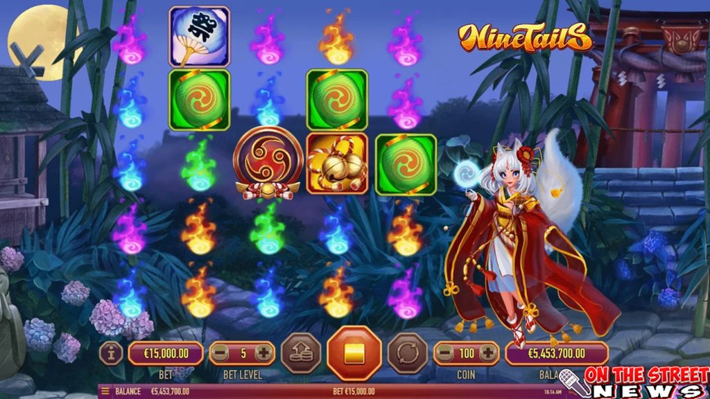 Cnnslot Hadirkan Nine Tails Indah Bertema 1 Rubah Legenda