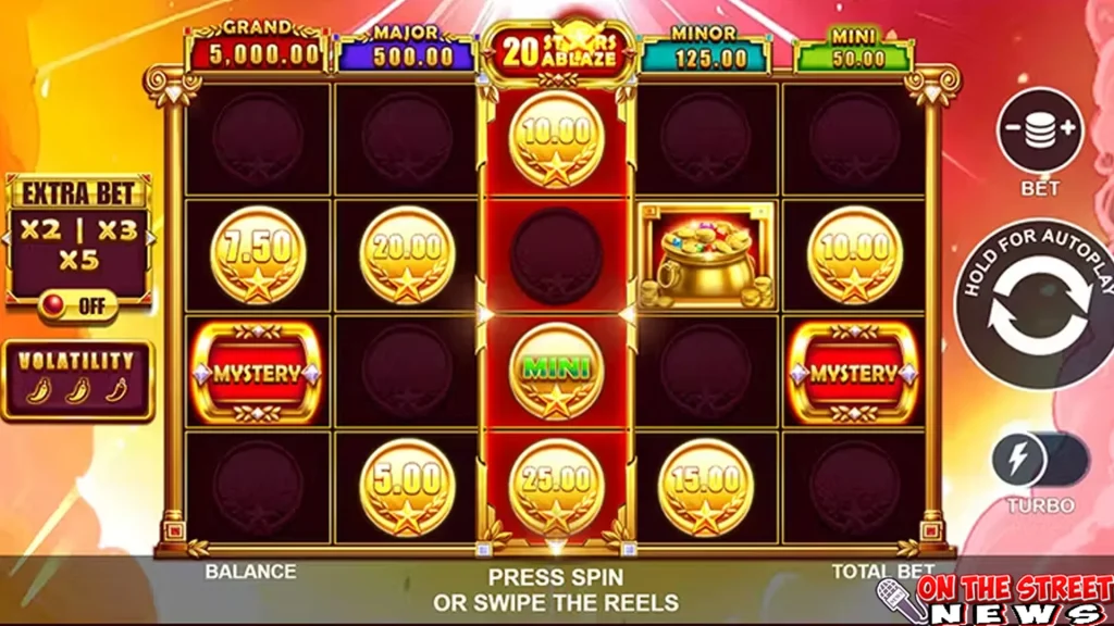 20 Stars Ablaze dan Game Planet Tepi Cipratan Solar